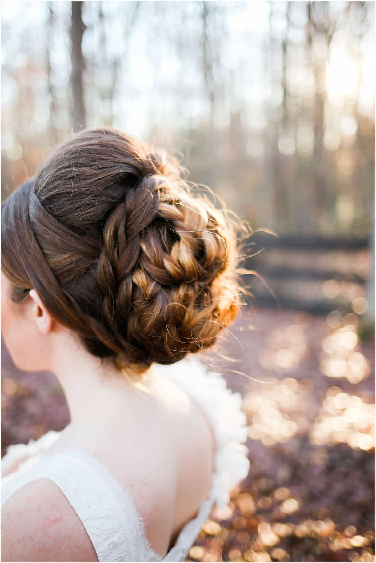 Wedding Updo for Bride