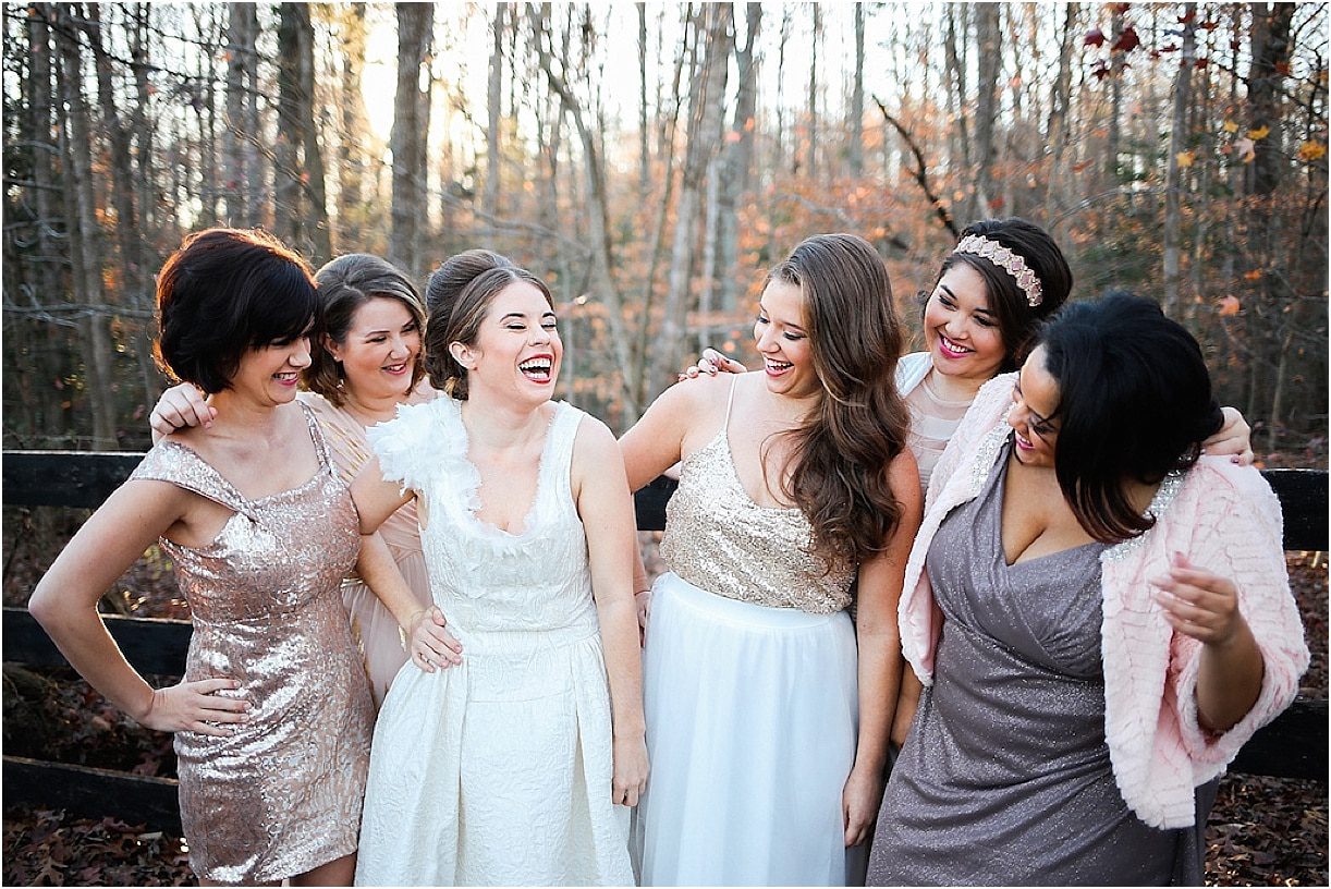 Bridesmaids by Debbie Ringle as seen on Hill City Bride