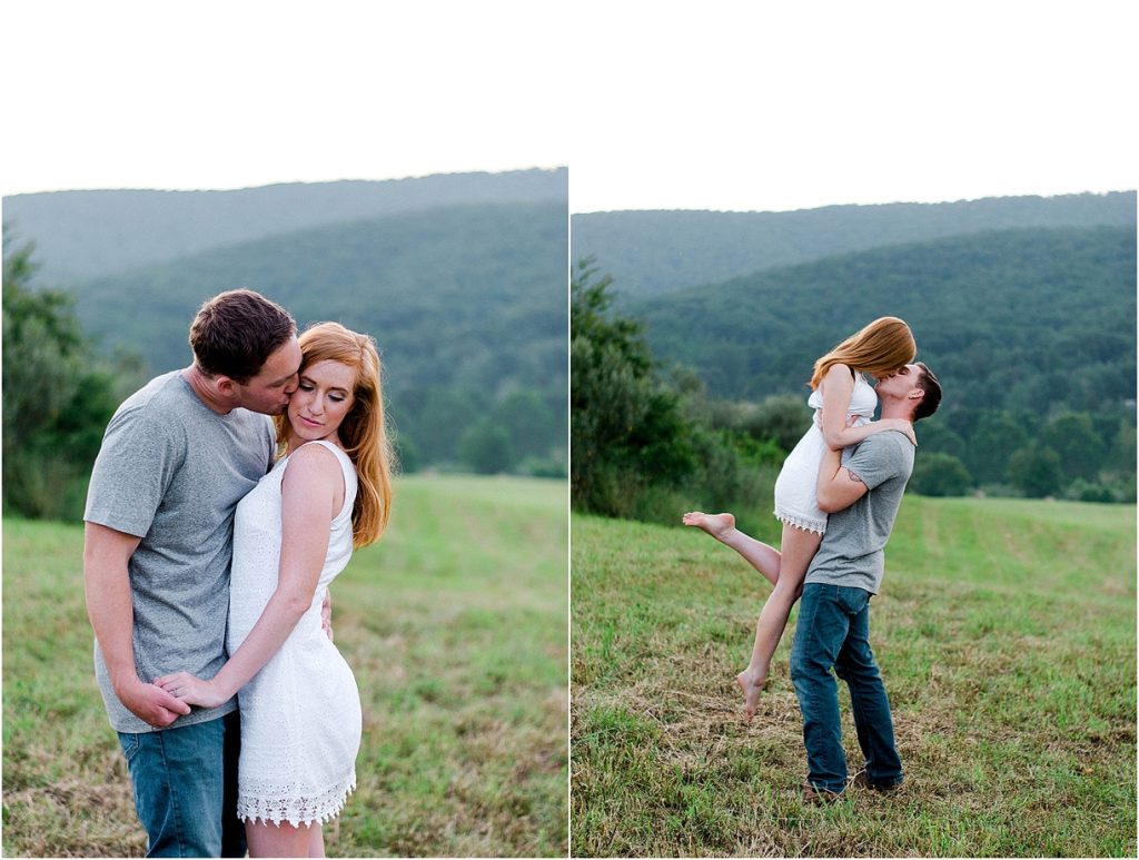 VA Tech E-session as seen on Hill City Bride by Kaitlyn Lane Photography