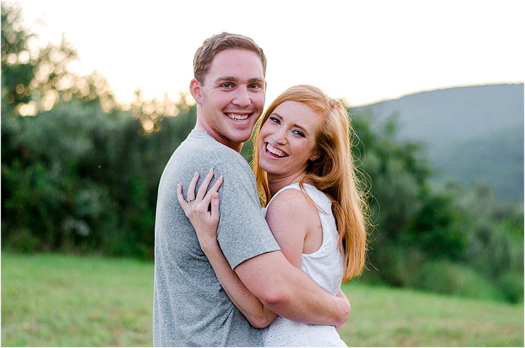 VA Tech E-session as seen on Hill City Bride by Kaitlyn Lane Photography