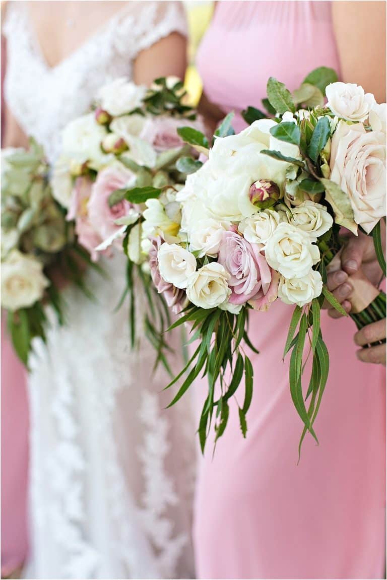 See the Most Beautiful Backyard Wedding Bursting with Pink - HCB