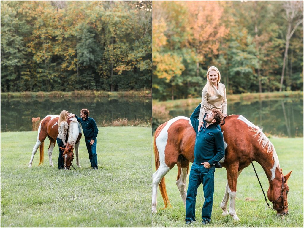 Horse Equestrian Engagement as seen on Hill City Bride Wedding Blog_0016