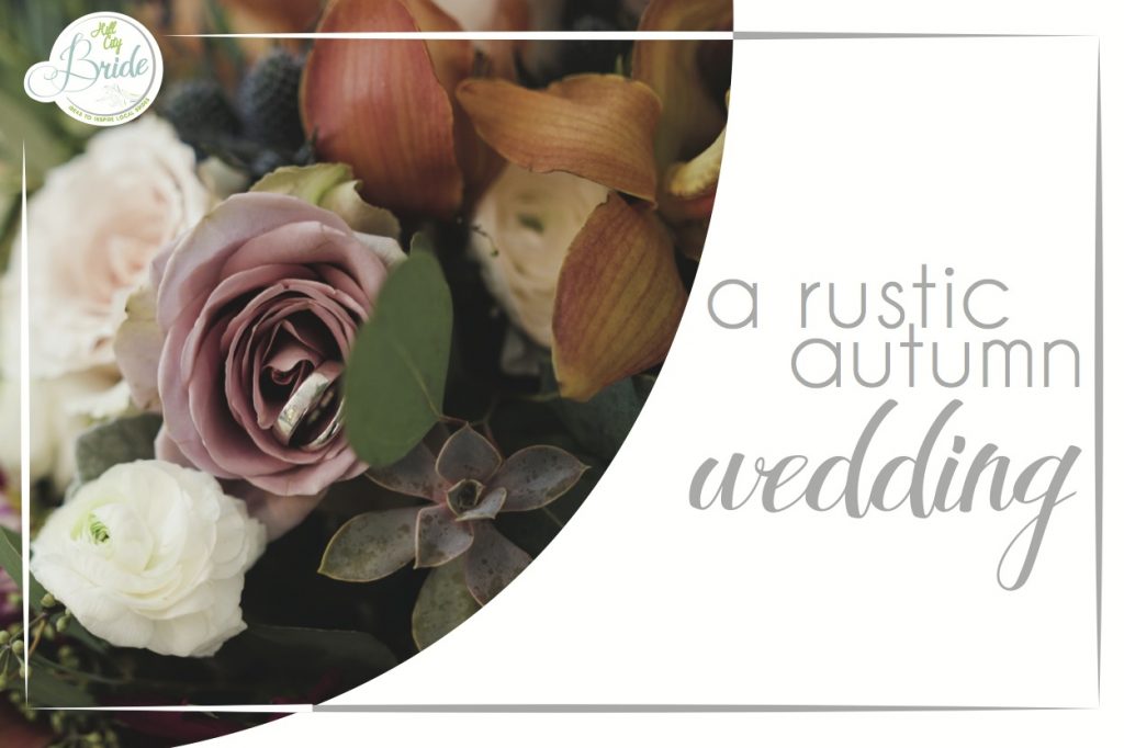 Rustic Autumn Wedding as seen on Hill City Bride
