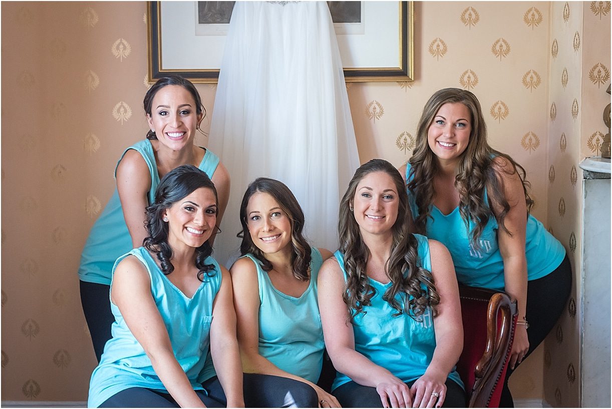 Sophisticated Richmond Wedding in Virginia as seen on Hill City Bride by Melissa Desjardins Photography Bridesmaids Tank Tops