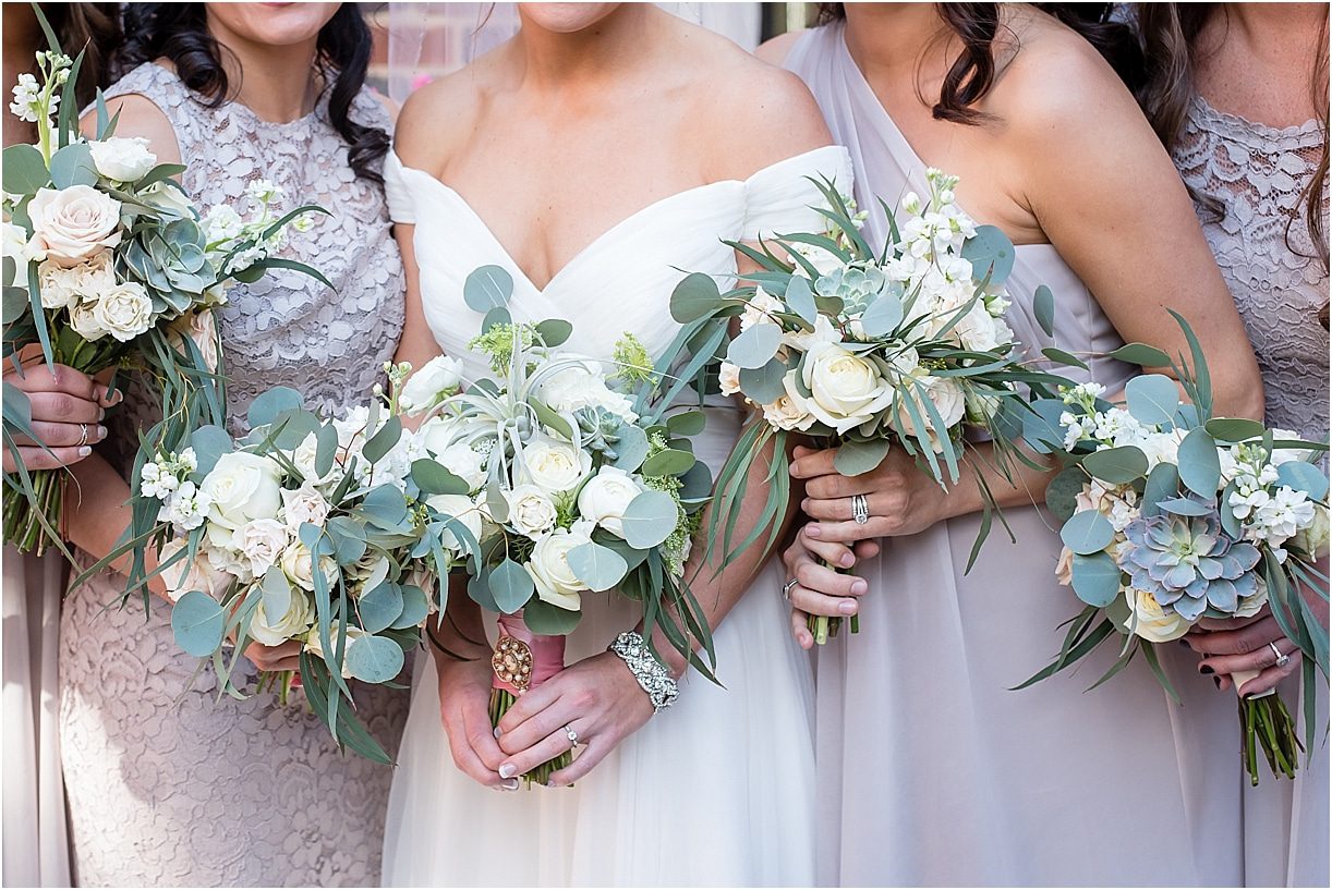 Sophisticated Richmond Wedding in Virginia as seen on Hill City Bride by Melissa Desjardins Photography Wedding Bouquets