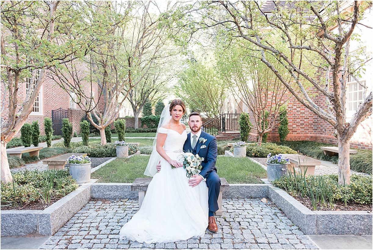 Sophisticated Richmond Wedding in Virginia as seen on Hill City Bride by Melissa Desjardins Photography Newlyweds