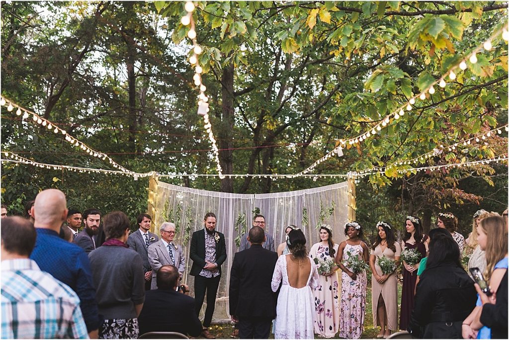 Lynchburg VA DIY Forest Wedding as seen on Hill City Bride
