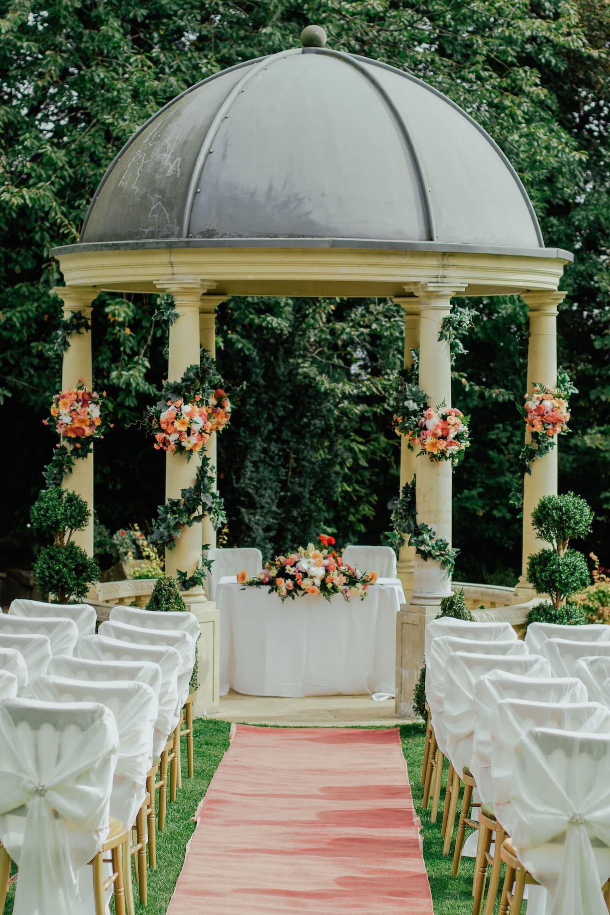 Questions to Ask Wedding Venue Before Booking | Gazebo with Flowers