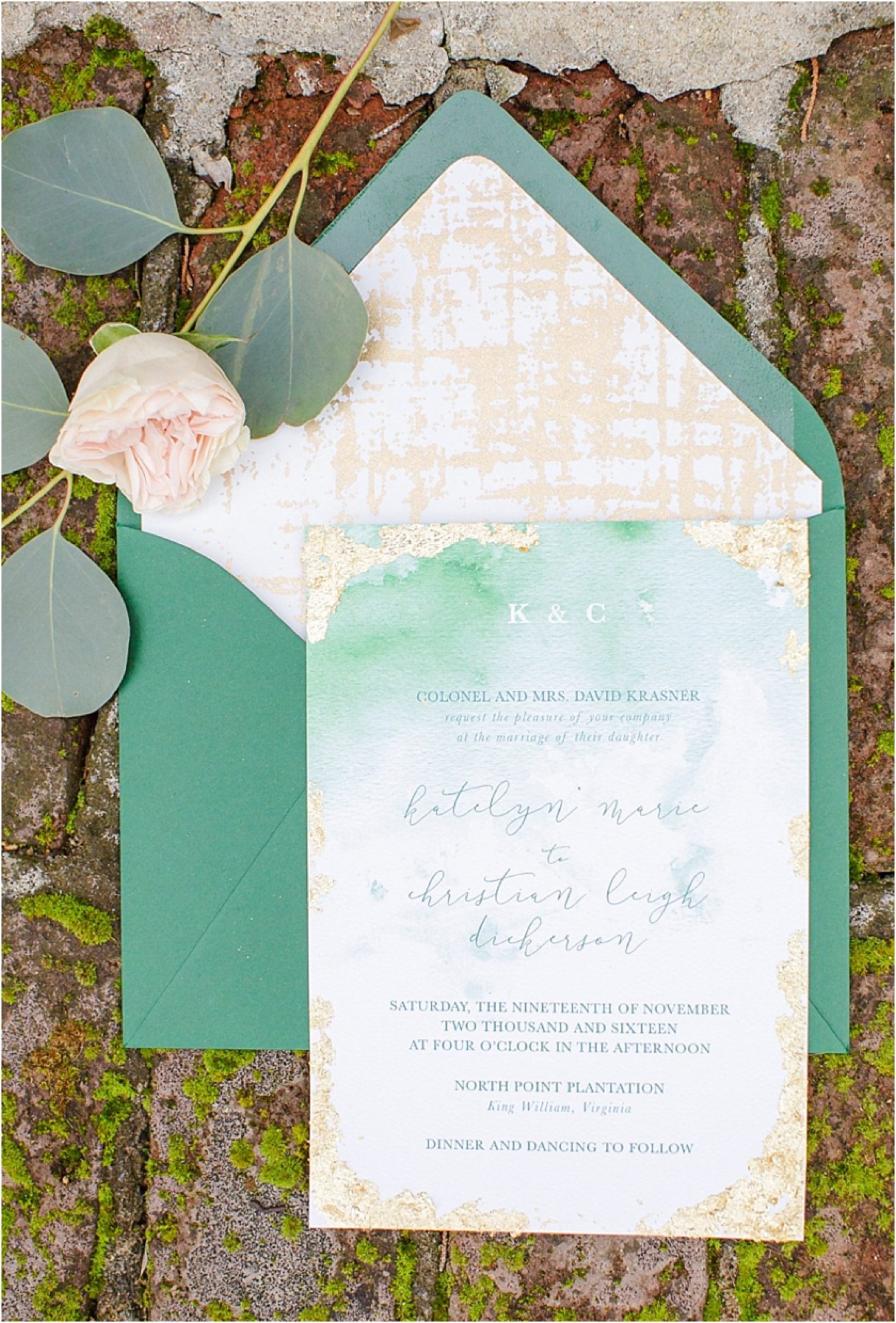 Virginia Lovely Plantation Shoot as seen on Hill City Bride Wedding Blog by Shelby Dickinson Photography Invitation Suite Stationery