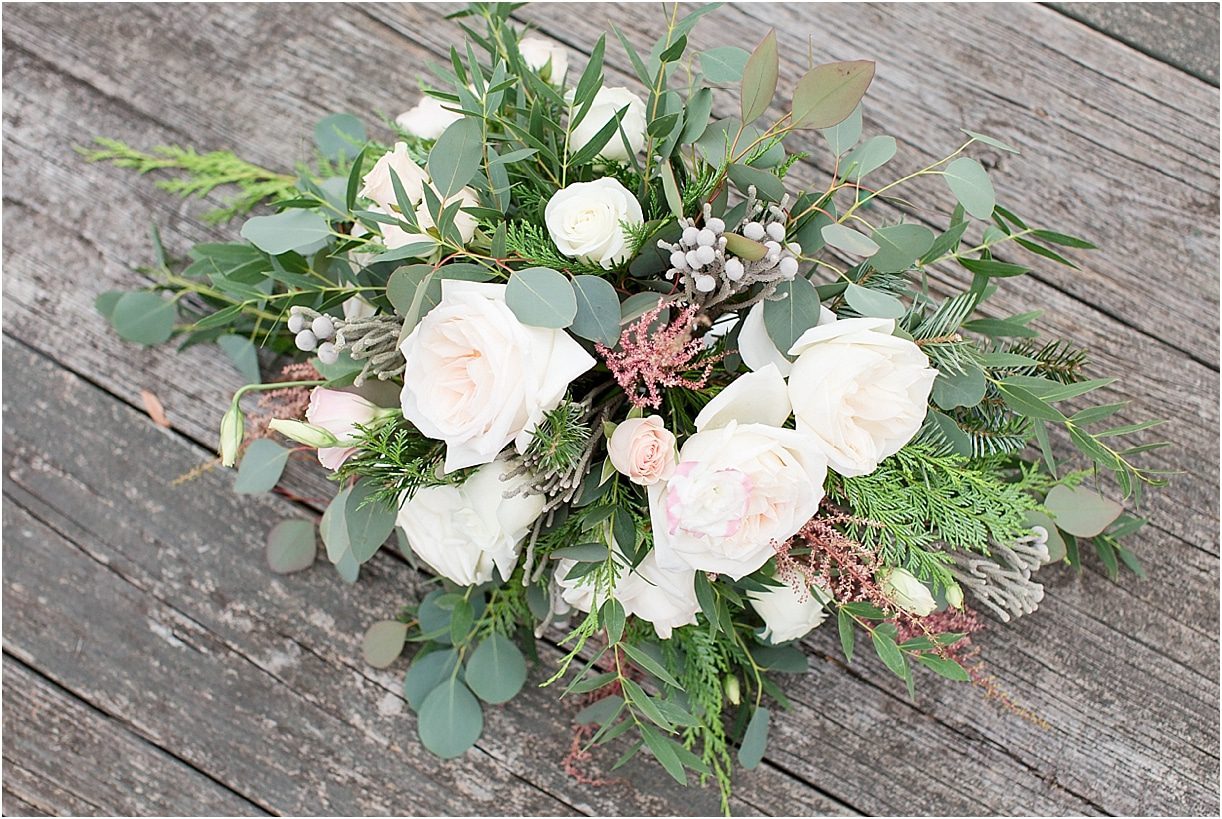 Lovely Plantation Wedding Styled Shoot as seen on Hill City Bride Flowers Floral Bouquet Roses Greenery