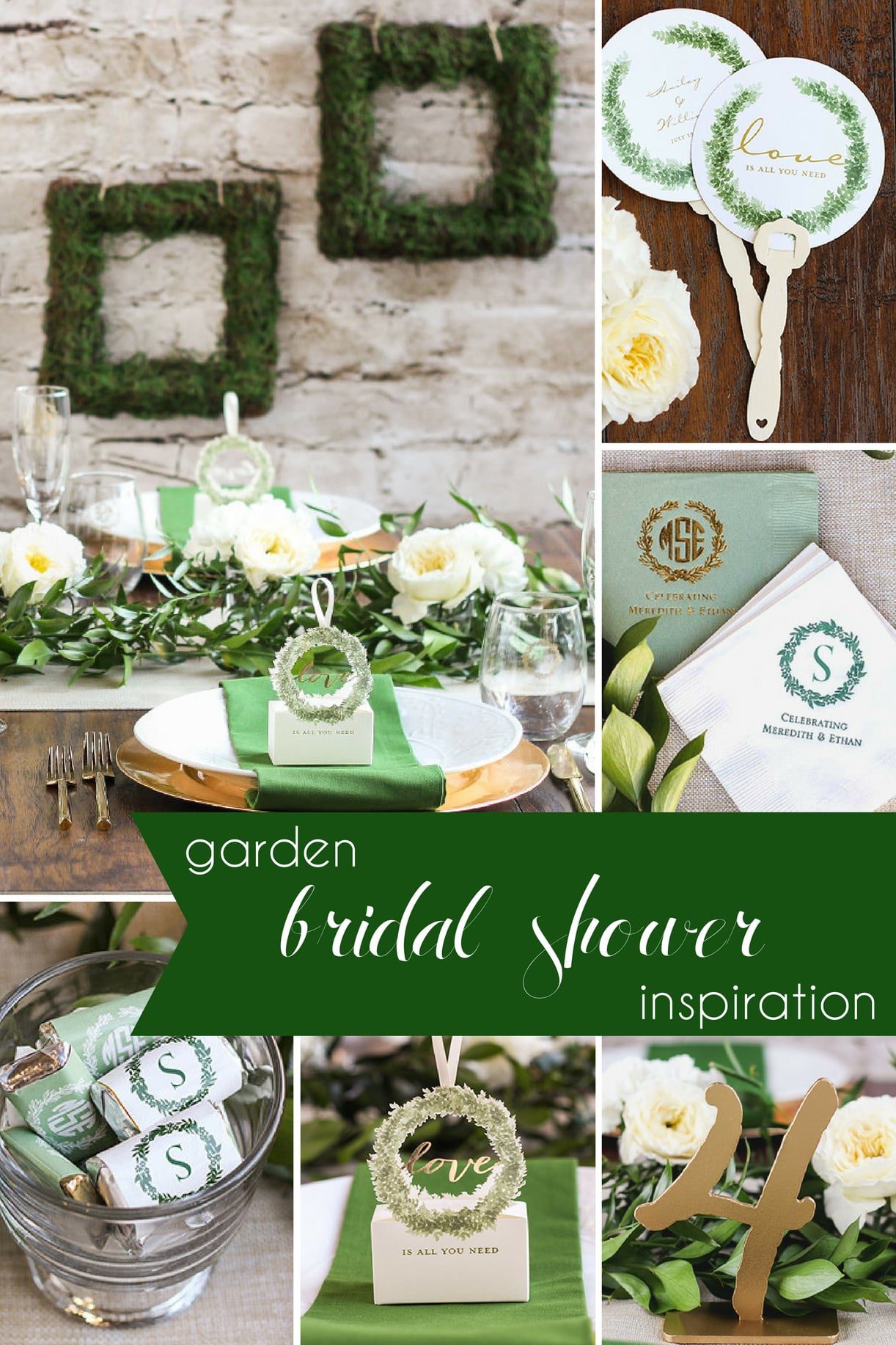 Garden Bridal Shower Inspiration as seen on Hill City Bride Virginia Wedding Blog