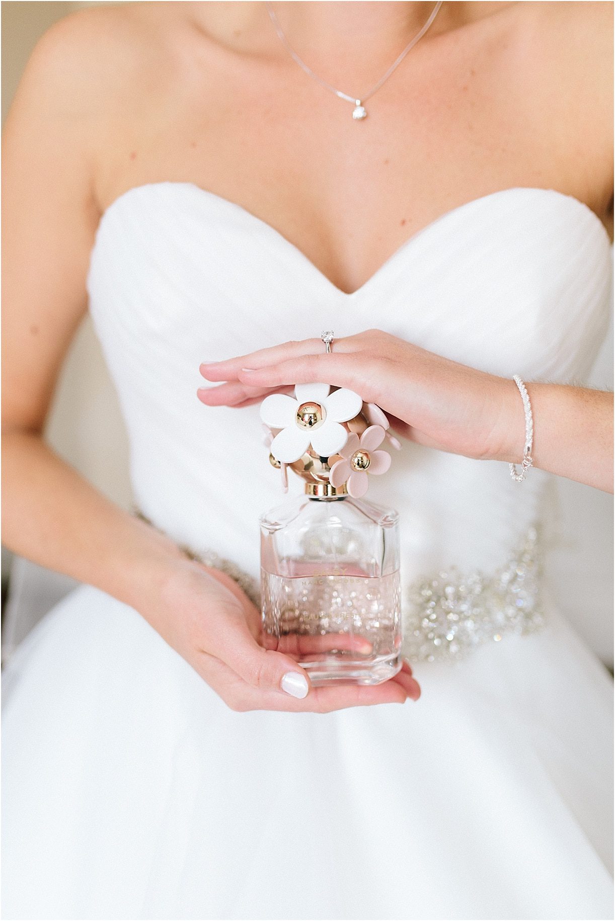 A Pink and Aqua Roanoke Virginia Wedding as seen on Hill City Bride Blog and Magazine - perfume