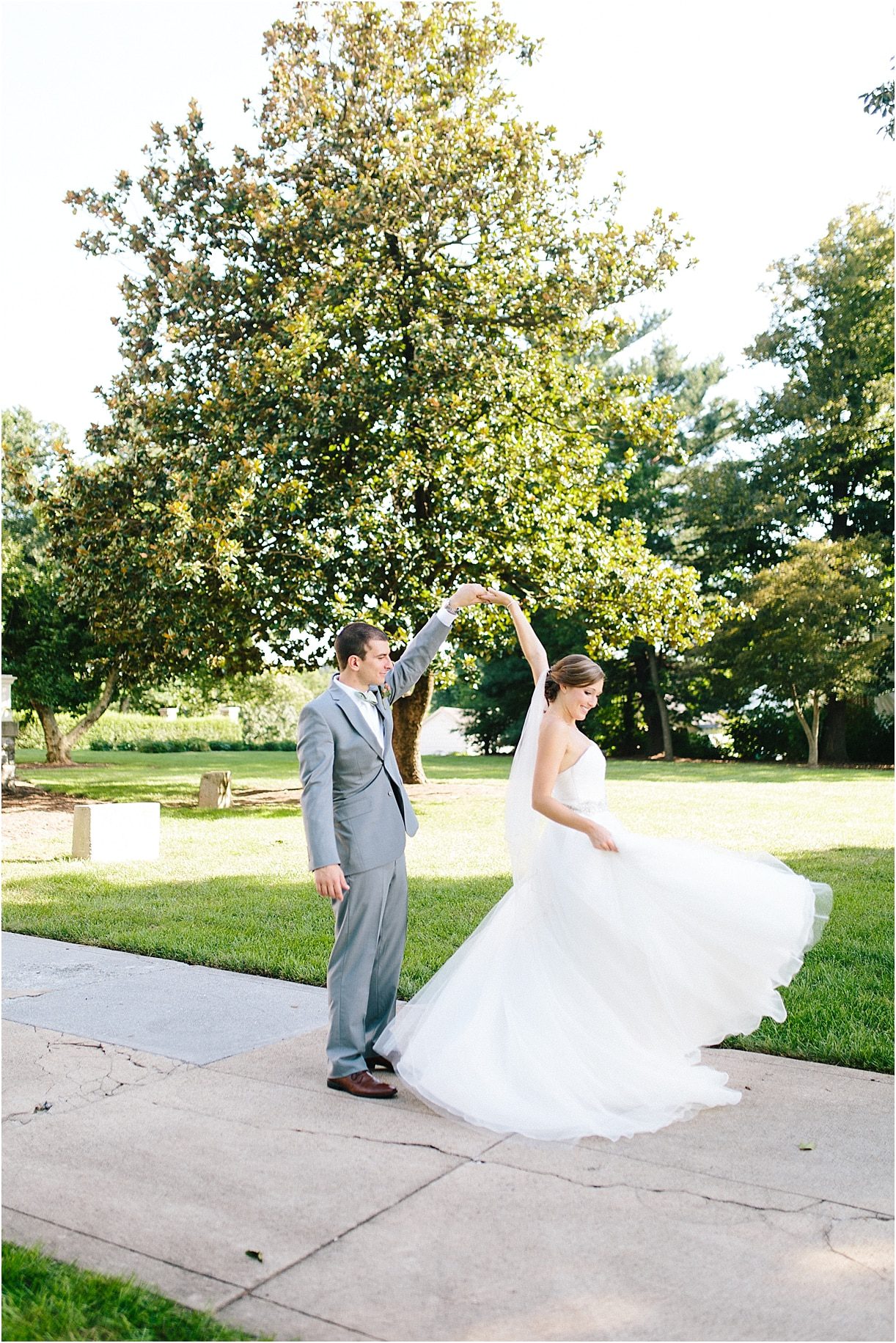 A Pink and Aqua Roanoke Virginia Wedding as seen on Hill City Bride Blog and Magazine - dance