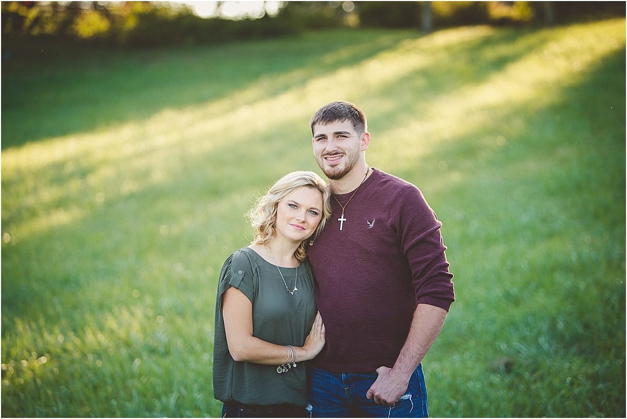Virginia Sunset Engagement Session at Natural Tunnel State Park as seen on Hill City Bride Wedding Blog E-session by Edwards Photography