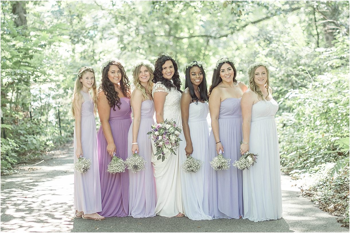 Interracial Lavender Richmond Virginia Wedding as seen on Hill City Bride Blog by Demi Mabry Photography bridesmaids