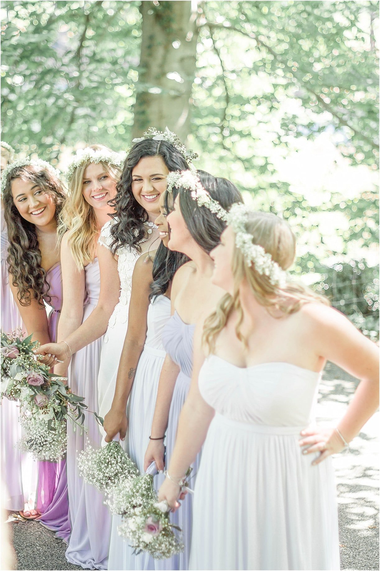 Interracial Lavender Richmond Virginia Wedding as seen on Hill City Bride Blog by Demi Mabry Photography bridesmaids dresses