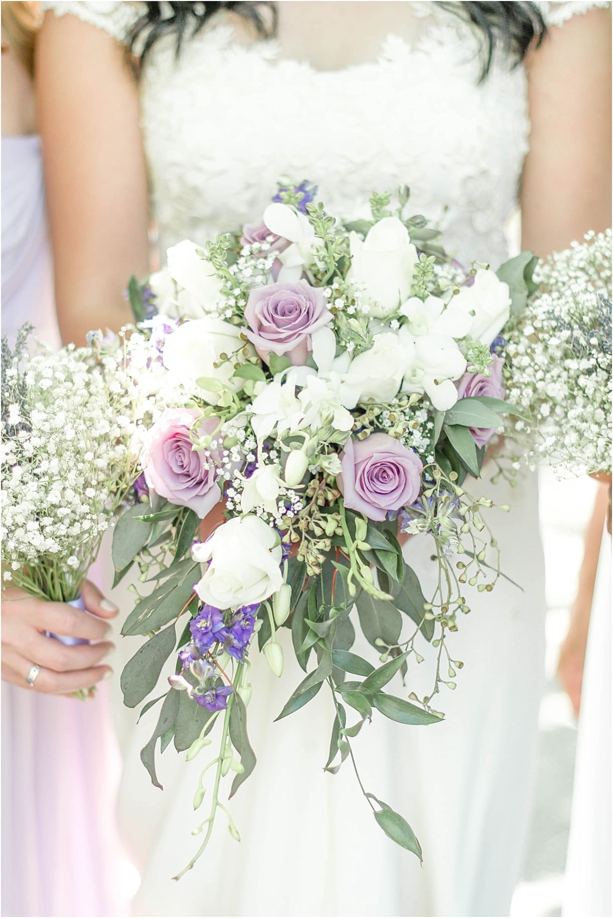 Interracial Lavender Richmond Virginia Wedding as seen on Hill City Bride Blog by Demi Mabry Photography bouquet flowers