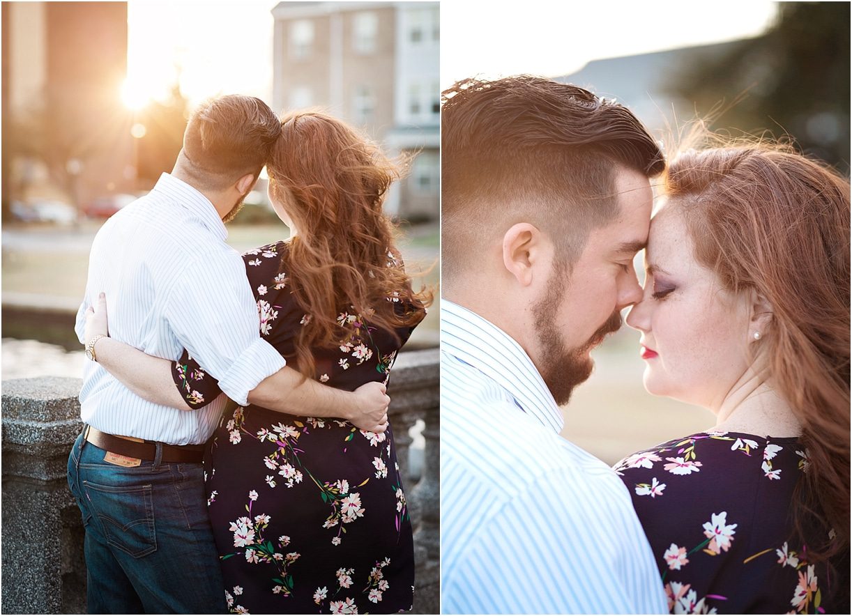Norfolk Irish Pub Engagement Session as seen on Hill City Bride Virginia Wedding Blog by Laura Sue Brod Photography