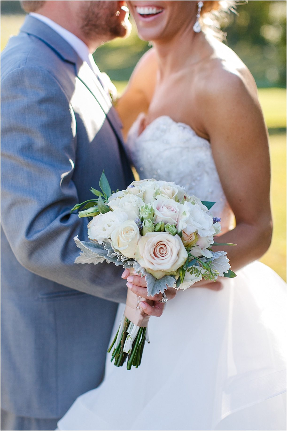 Virginia Winery Wedding at New Kent as seen on Hill City Bride Blog by Rebecca Keeling Studios - lavender, purple, outdoor, bouquet