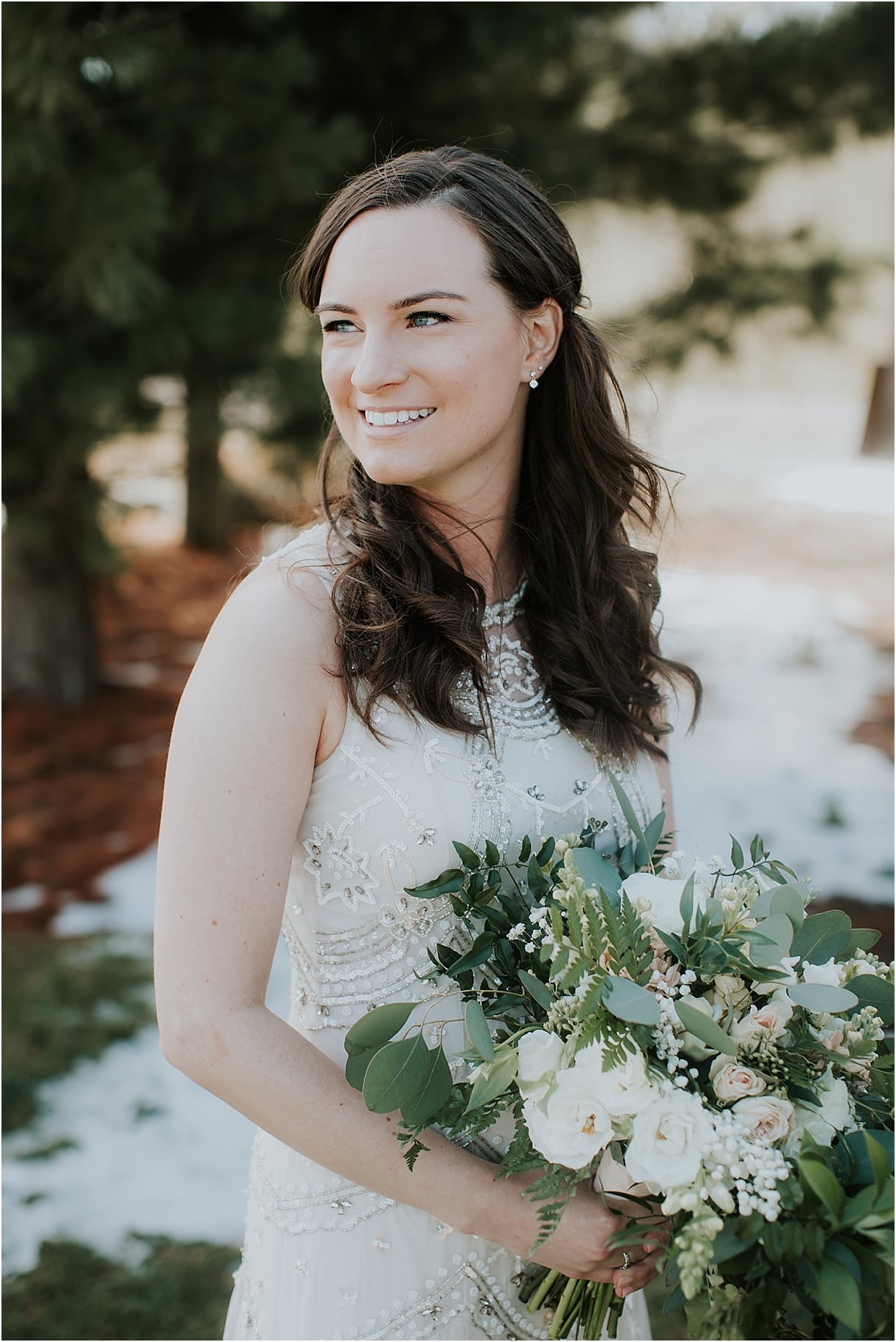 Lovely Virginia Vineyard Wedding as seen on Hill City Bride Blog by Vness Photography - bride