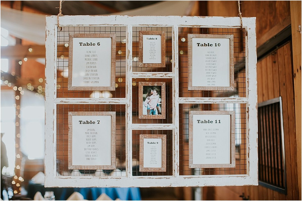 Lovely Virginia Vineyard Wedding as seen on Hill City Bride Blog by Vness Photography - table numbers, seating chart