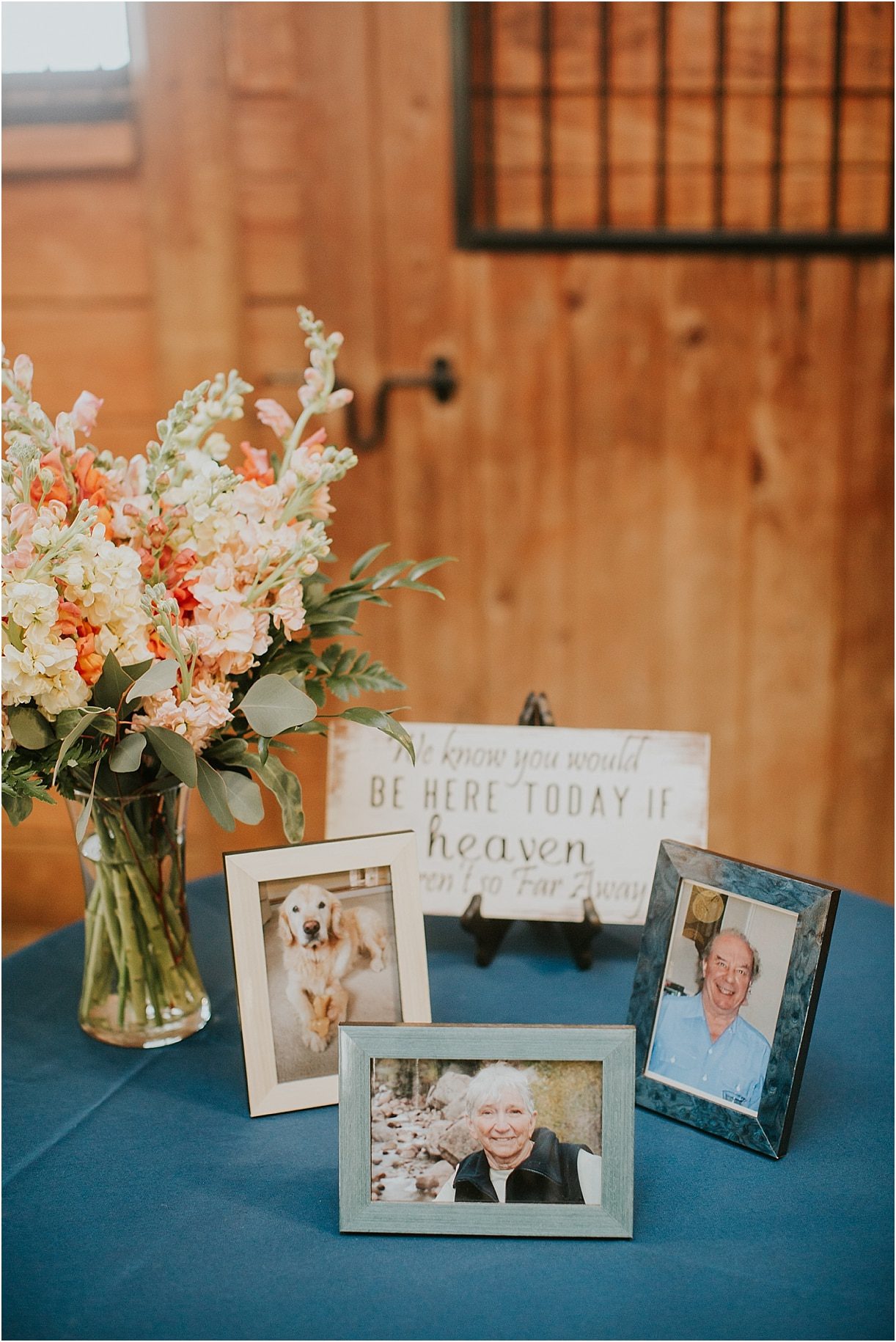 Lovely Virginia Vineyard Wedding as seen on Hill City Bride Blog by Vness Photography - honor loved ones, memory