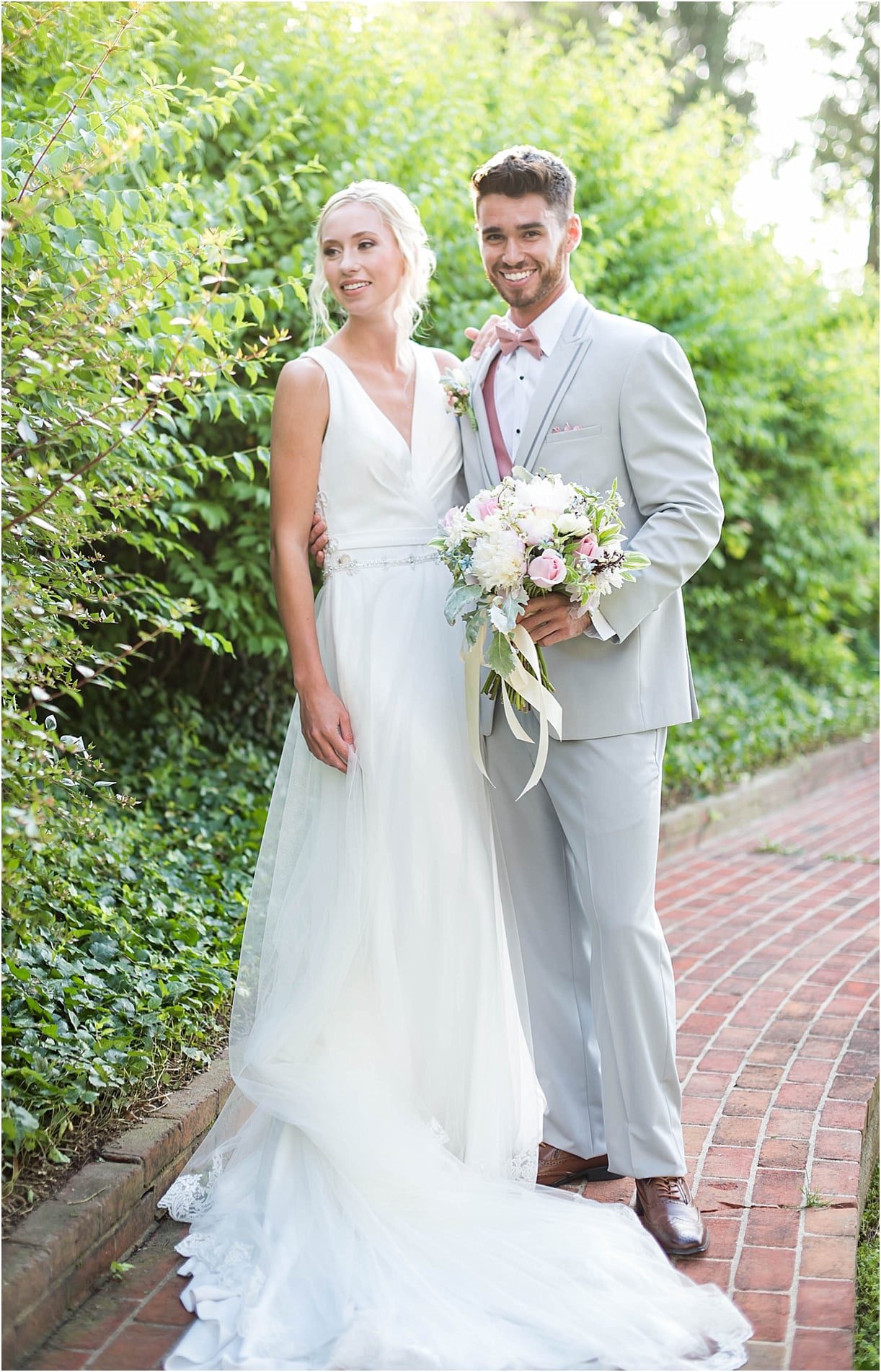 The Tides Inn Virginia Wedding Inspiration as seen on Hill City Bride Blog by Will Hawkins Photography - bride, groom