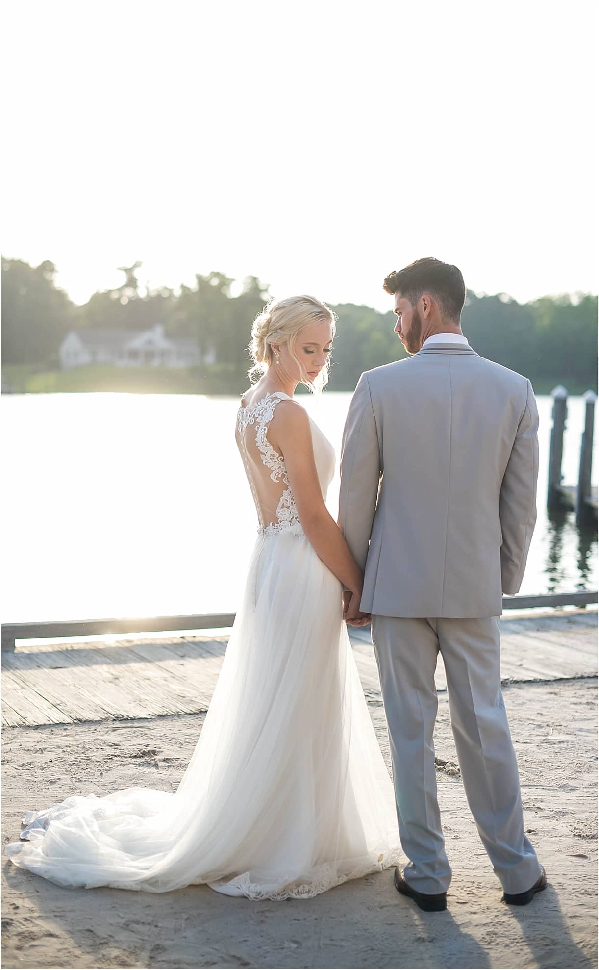 The Tides Inn Virginia Wedding Inspiration as seen on Hill City Bride Blog by Will Hawkins Photography - couple, style shoot, editorial, married