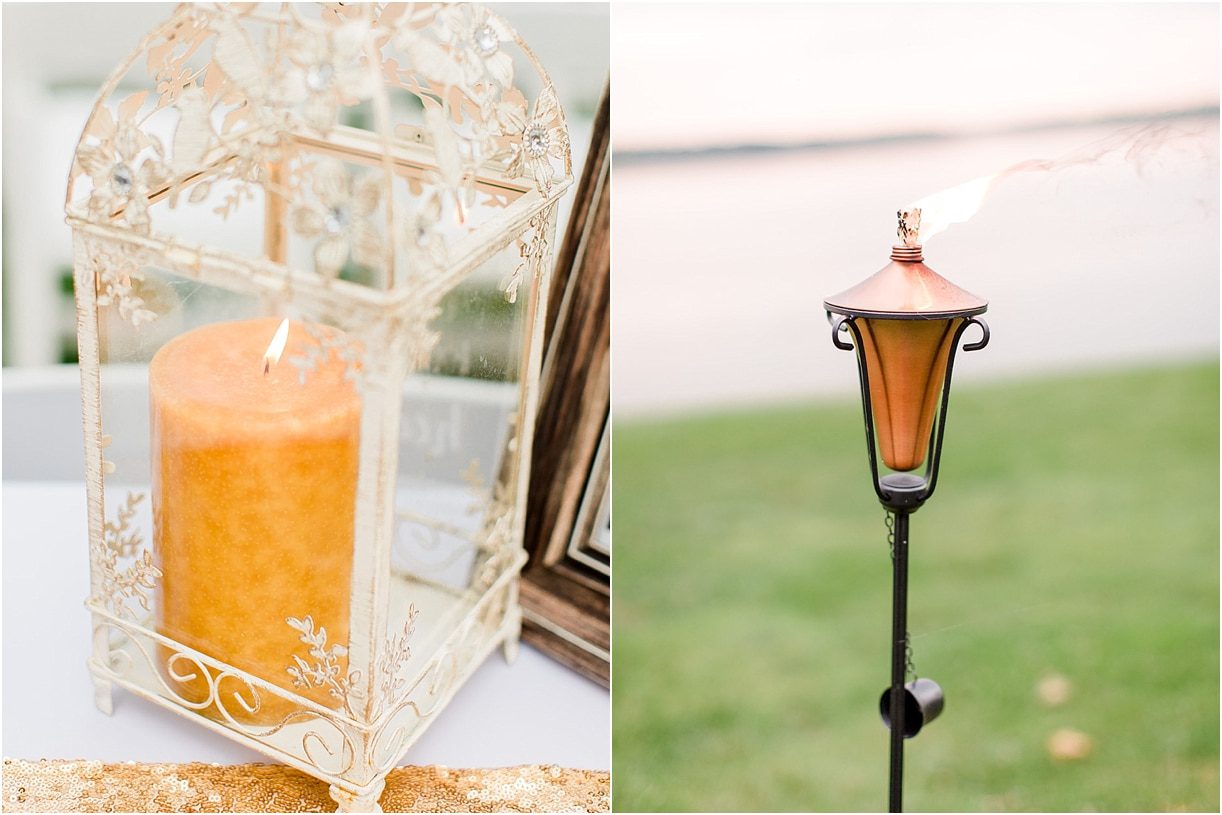 Historic Virginia Plantation Wedding as seen on Hill City Bride Blog by Rebekah Emily Photography - candle, torch