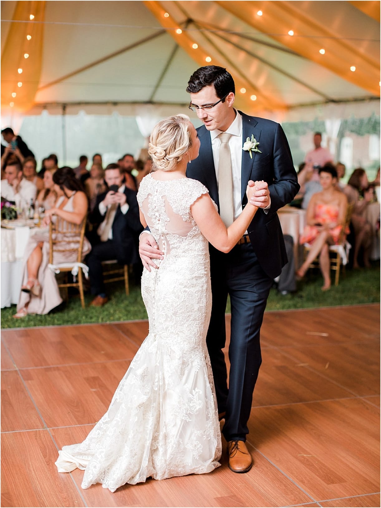Historic Virginia Plantation Wedding as seen on Hill City Bride Blog by Rebekah Emily Photography - first dance