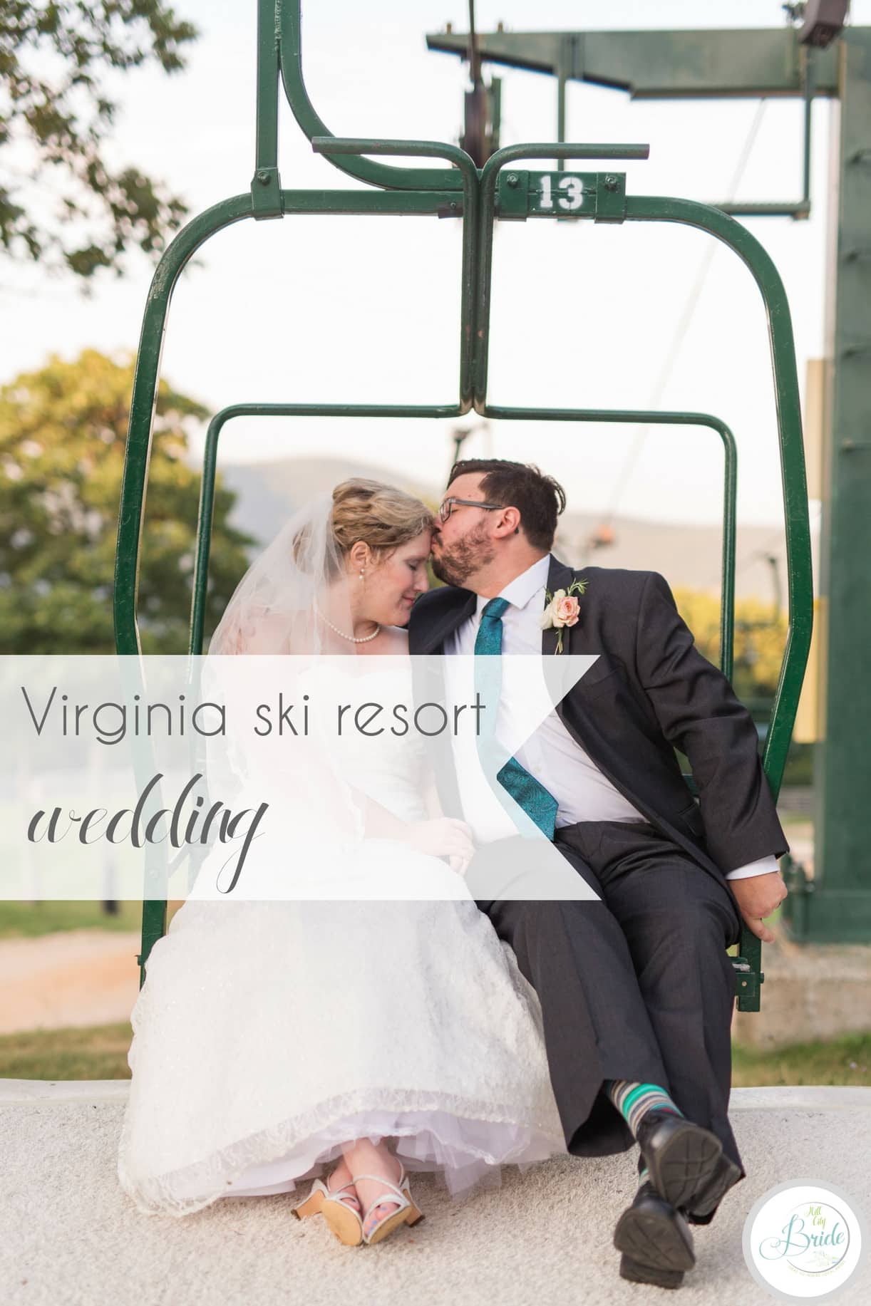 Virginia Ski Resort Wedding at Wintergreen as seen on Hill City Bride Wedding Blog by Ashley Eiban
