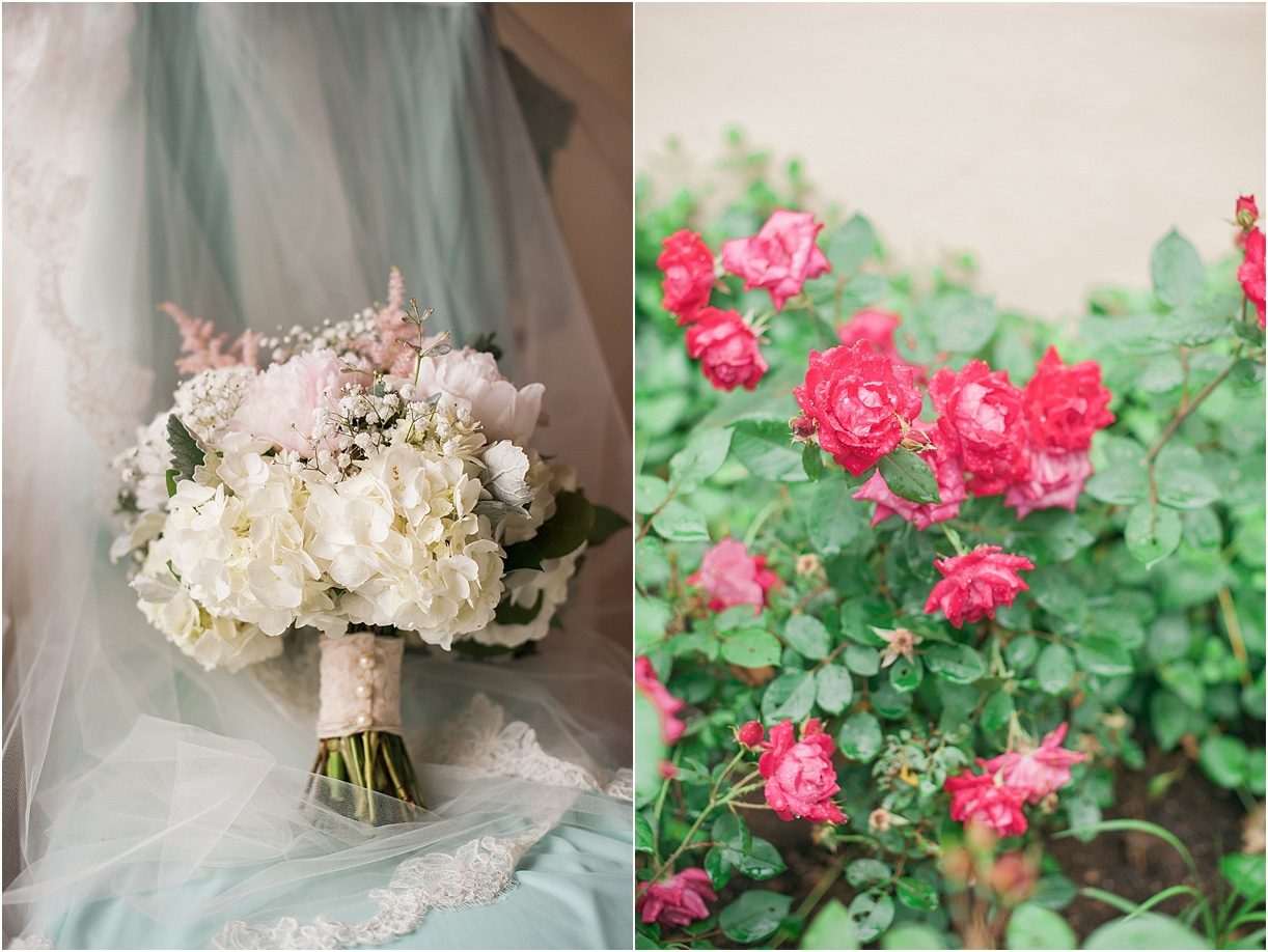Virginia Barn Wedding as seen on Hill City Bride Wedding Blog - roses, flower, bouquet