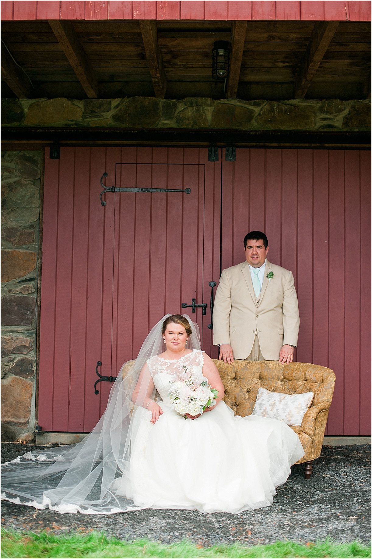 Virginia Barn Wedding as seen on Hill City Bride Wedding Blog - groom, portrait, couple, newlyweds