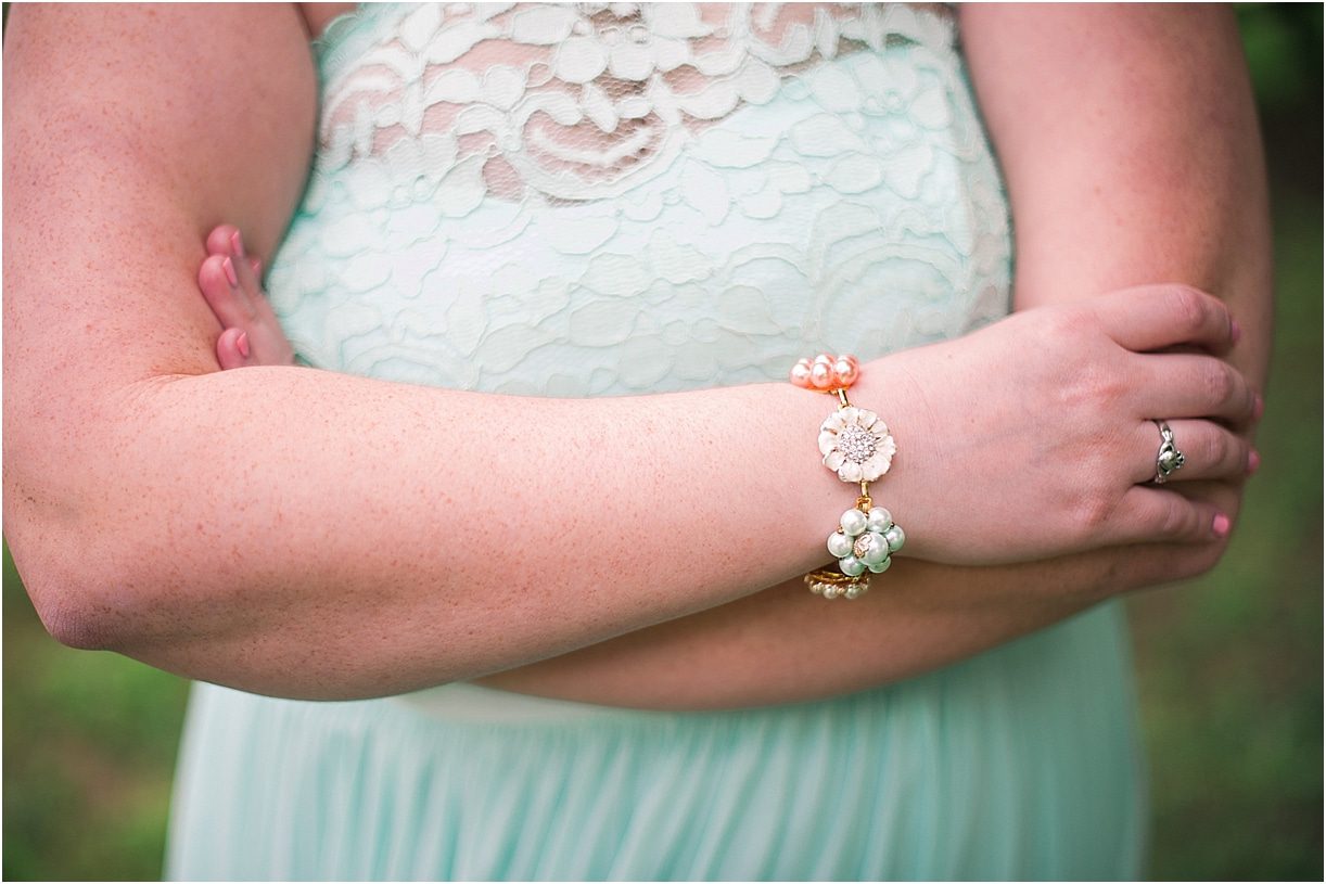 Virginia Barn Wedding as seen on Hill City Bride Wedding Blog - bridesmaid gift, bracelet, jewelry