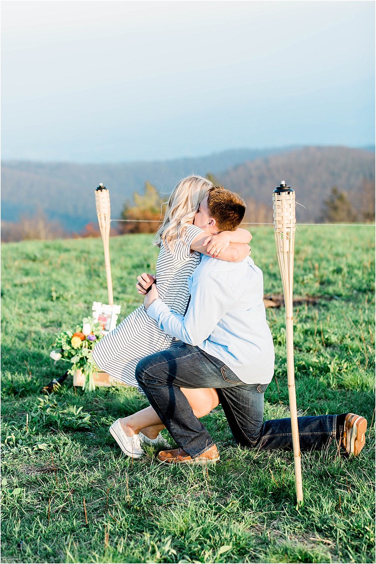 Surprise Wedding Proposal as seen on Hill City Bride Virginia Blog by Amanda Somerville Photo