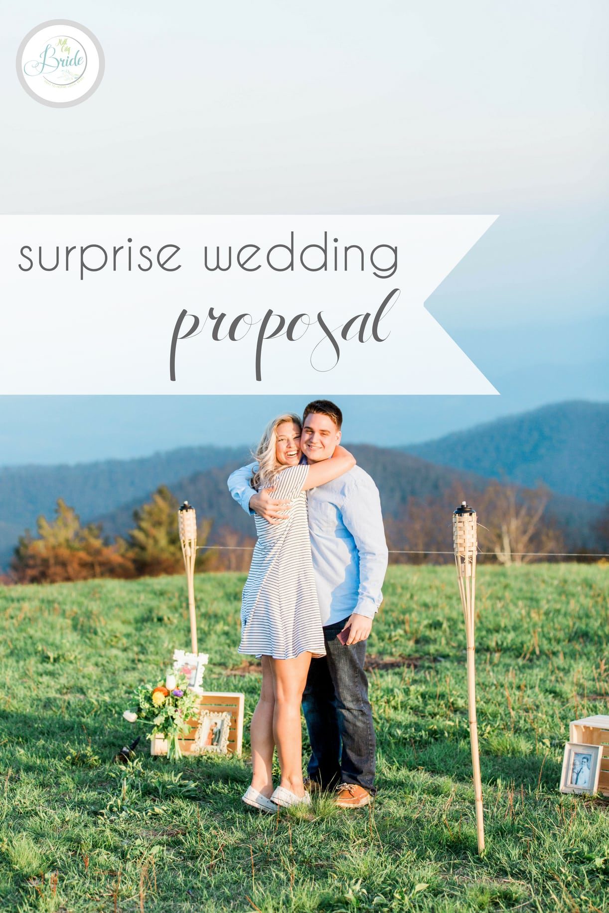 Virginia Surprise Wedding Proposal as seen on Hill City Bride Blog - engagement, engaged, story
