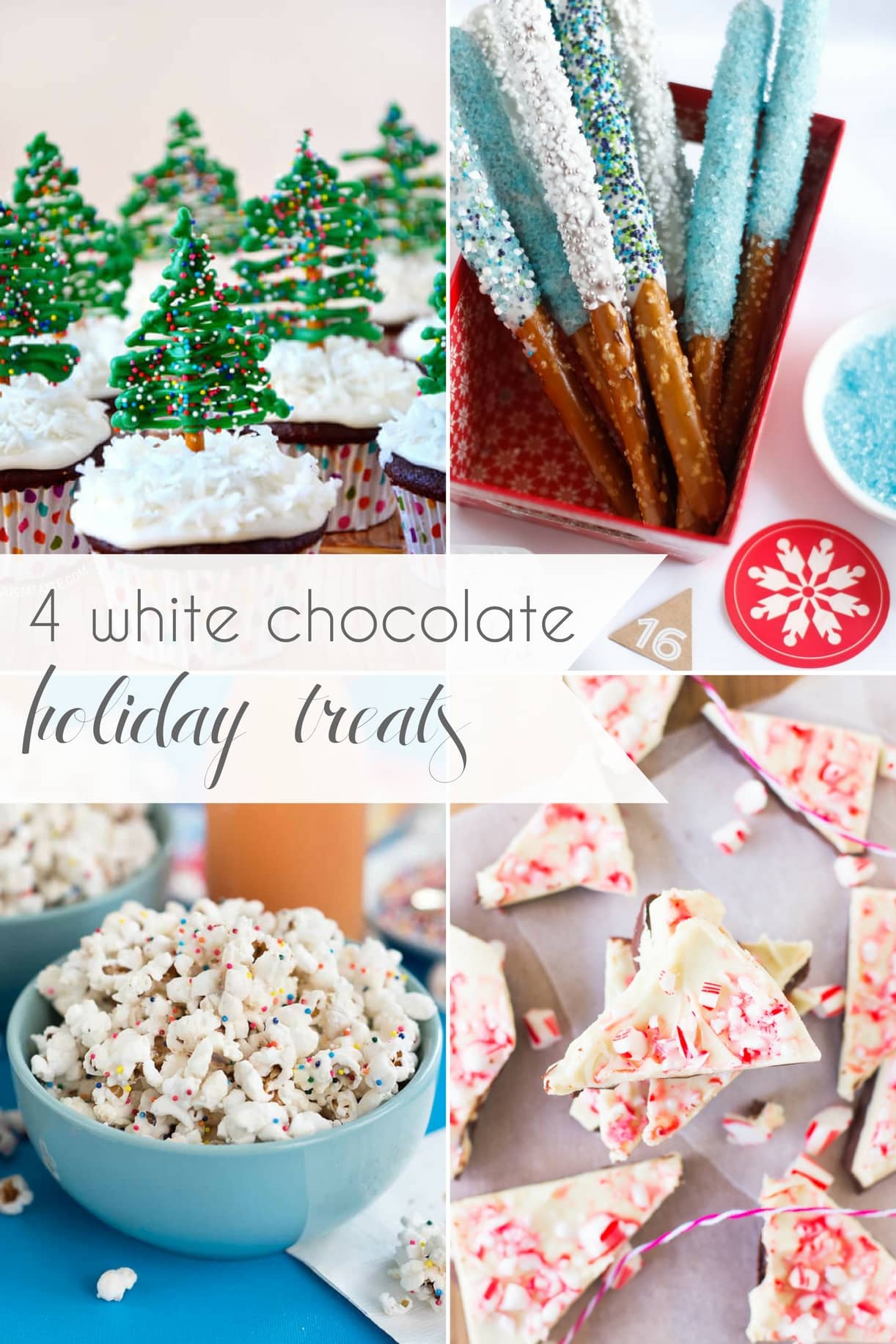 White Chocolate Holiday Treats DIY as seen on Hill City Bride Virginia Wedding Blog