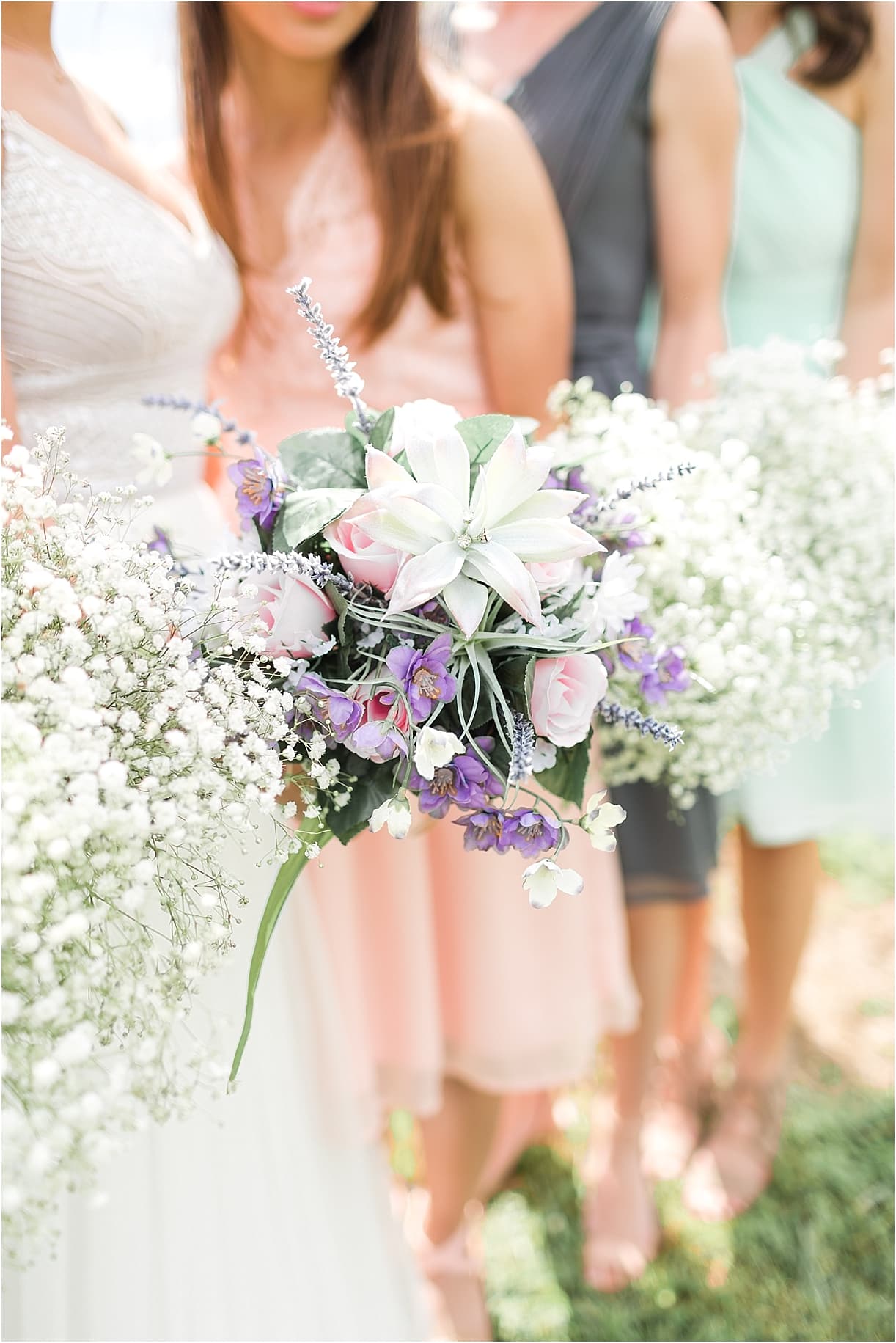 Spring Vineyard Wedding | Hill City Bride Virginia Wedding Blog - Jessica Green Photography - flowers, baby's breeath