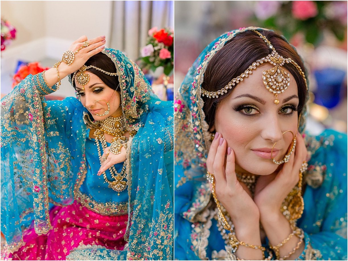 Middle Eastern Wedding | Hill City Bride Virginia Wedding Blog Travel Destination - makeup, sari, styling