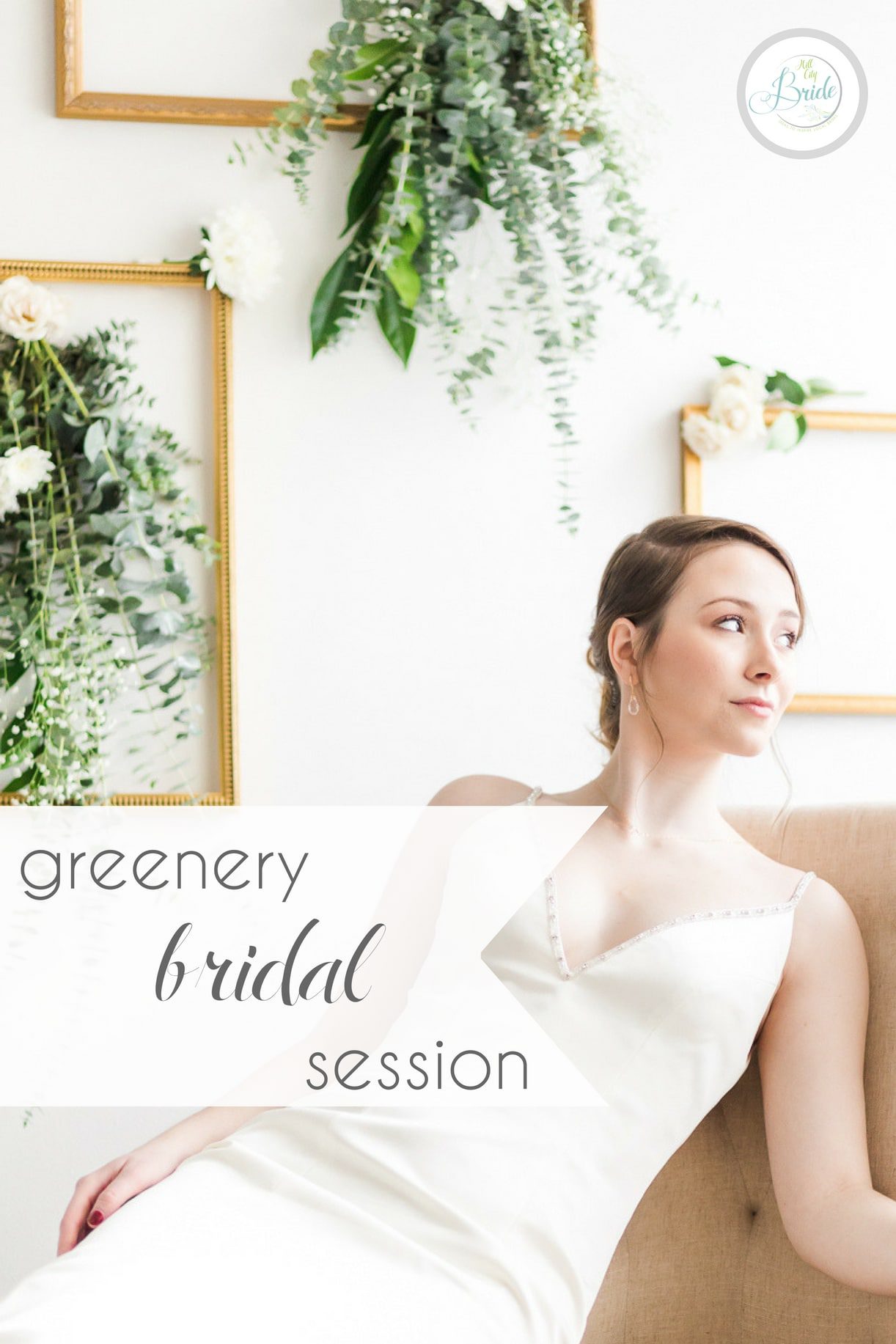 Greenery Bridal Session | Hill City Bride Virginia Wedding Blog