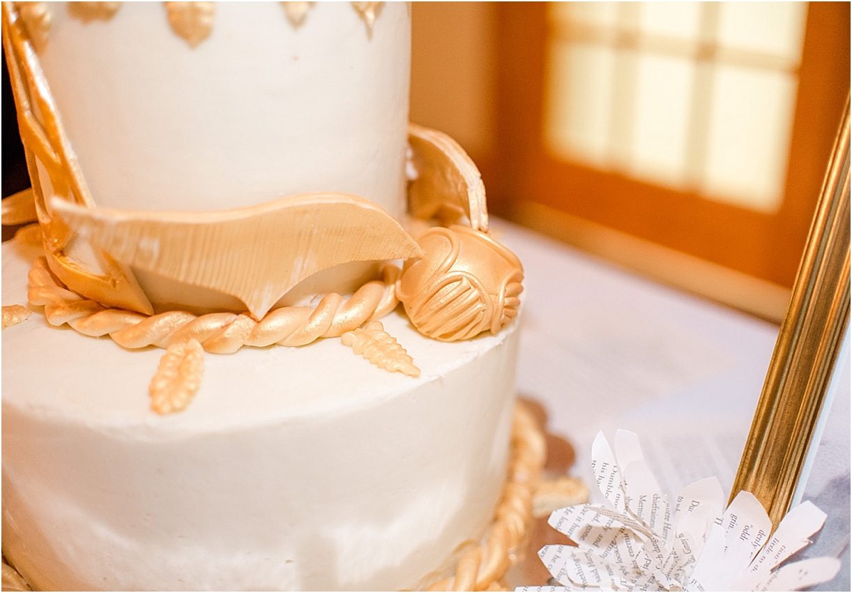 Harry Potter Themed Wedding | Hill City Bride Virginia Wedding Blog Cake