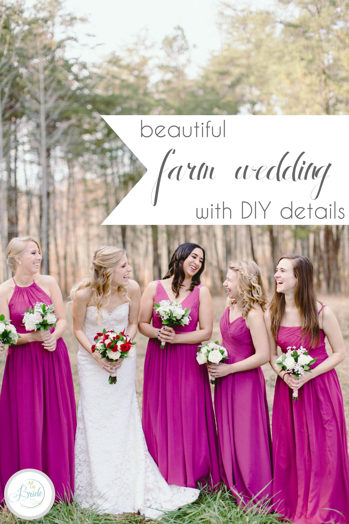 Farm Wedding with DIY Details | Hill City Bride Virginia Wedding Blog