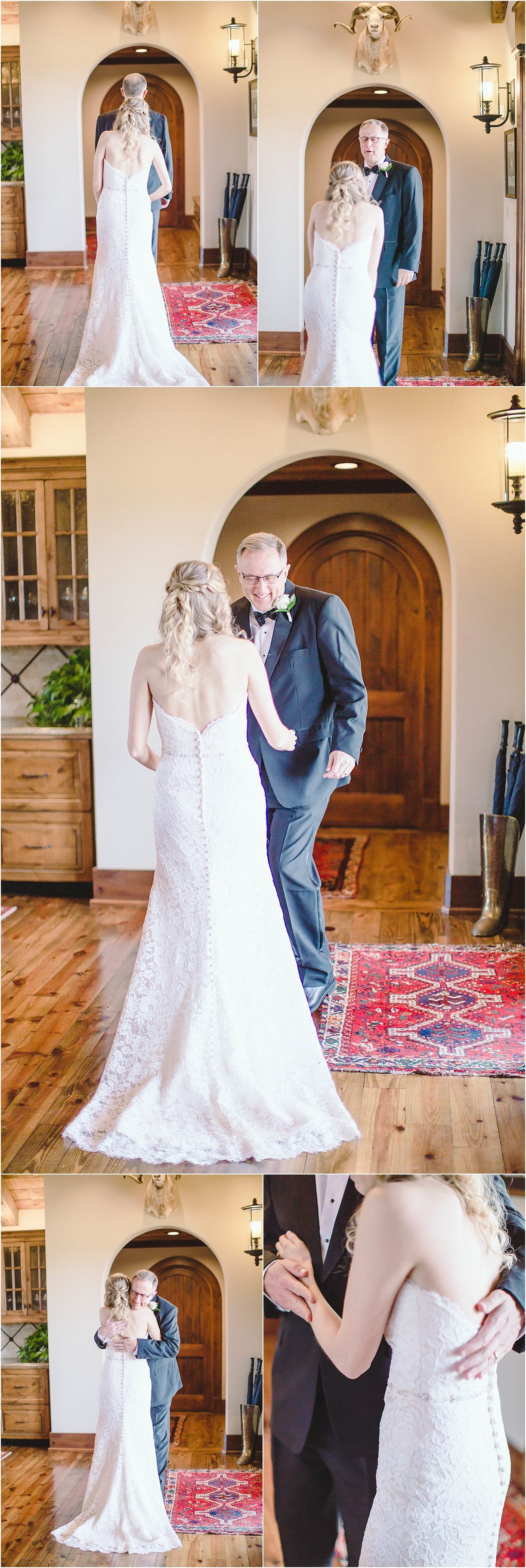 Father First Look Farm Wedding with DIY Details | Hill City Bride Virginia Wedding Blog