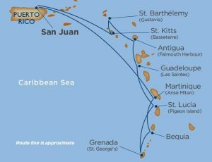 Windstar Cruises Gems of the Leeward Islands Route