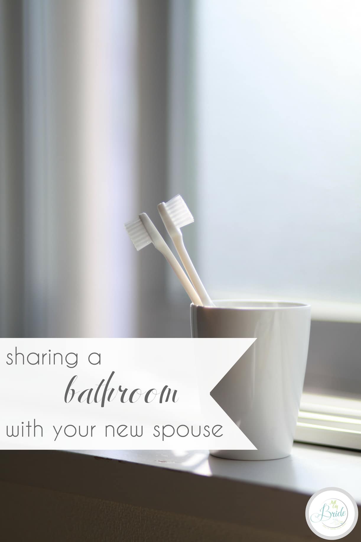 Sharing a Bathroom with Your New Spouse | Hill City Bride Virginia Wedding Blog