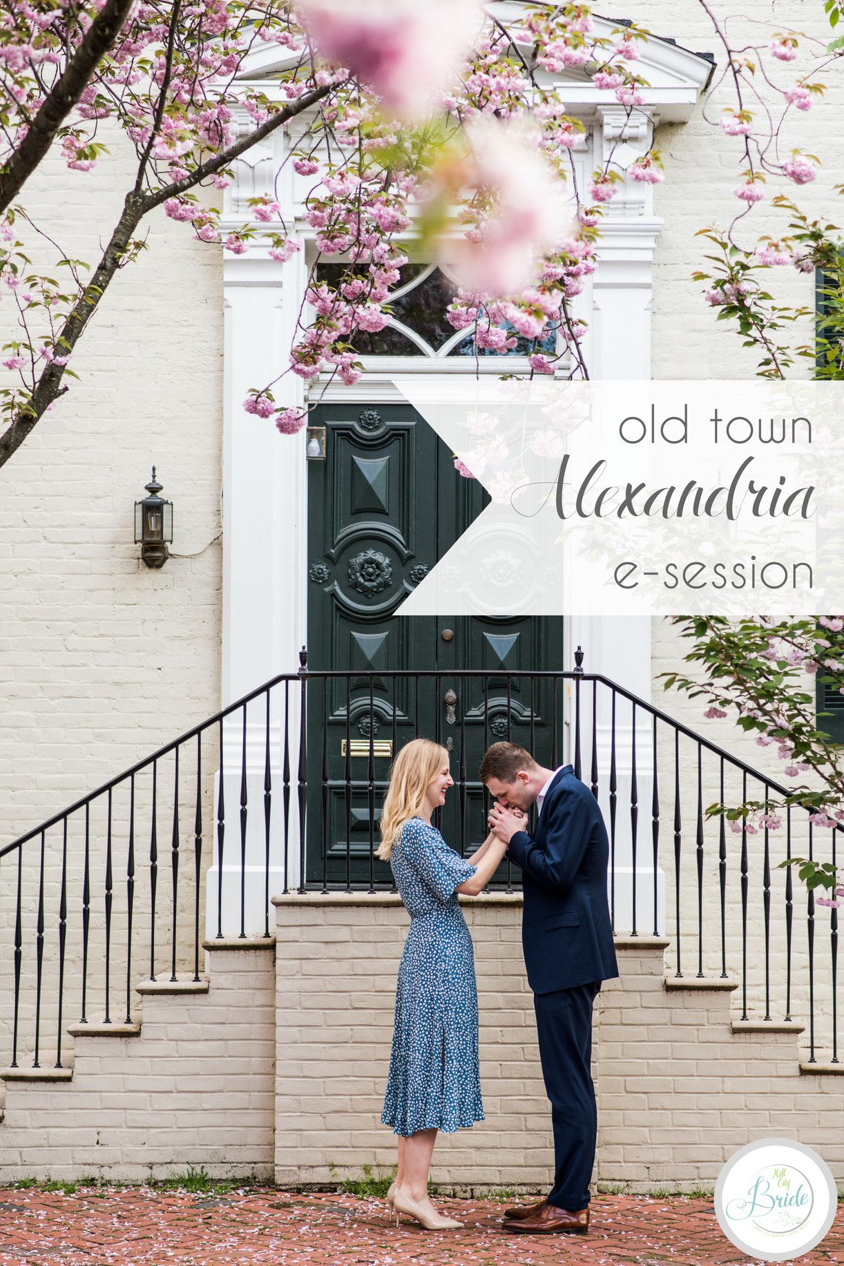 Old Town Alexandria Engagement Session | Hill City Bride Virginia Wedding Blog