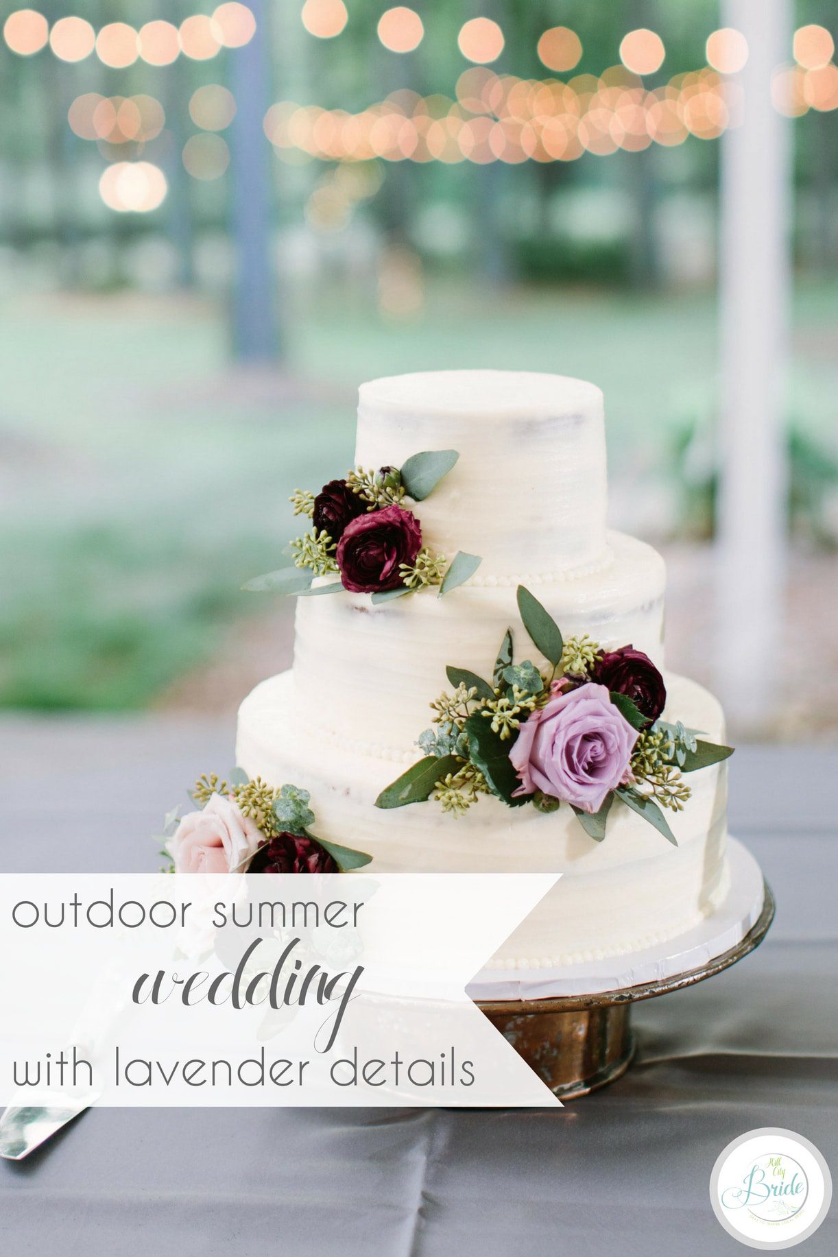 Outdoor Summer Wedding with Lavender Details | Hill City Bride Virginia Wedding Blog