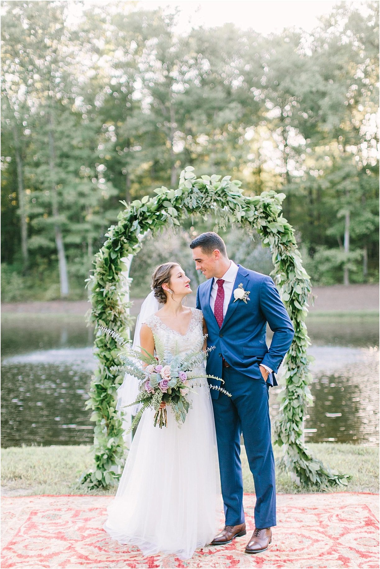 Outdoor Summer Wedding with Lavender Details | Hill City Bride Virginia Wedding Blog