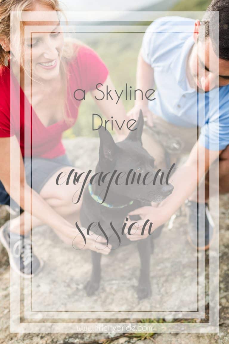 Skyline Drive Engagement Session at Shenandoah National Park | Hill City Bride Wedding Blog