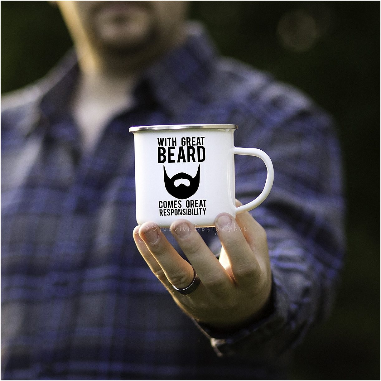 Christmas Gifts for Men who Love the Outdoors | Hill City Bride Virginia Wedding Blog Camp Camping Mug Metal